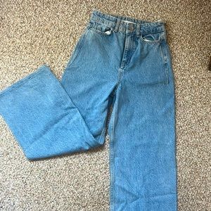 Zara wide leg jeans